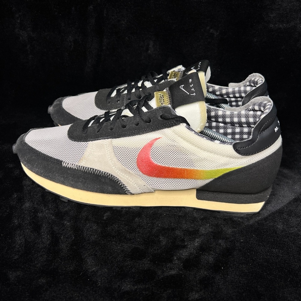 Nike Daybreak Type Fresh DJ5526-001 Sneaker Mens US 13 White Black Running Shoes